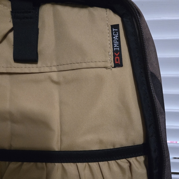 Dakine Camouflage Backpack with Yellow and Brown Accents main image 13